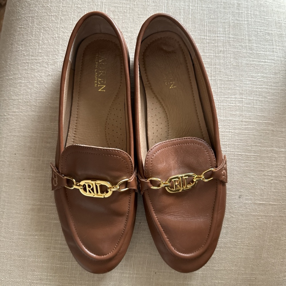 Ralph Lauren soft leather shoes
